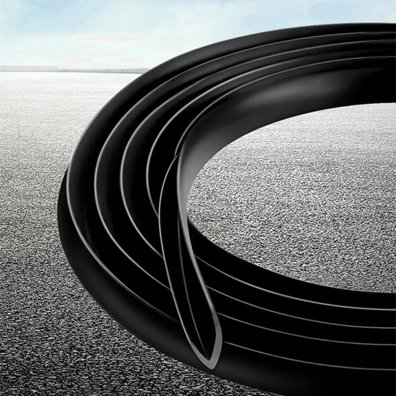 Side Window Seal Strip Window Seam Filler Rubber Strip Reduce Vibration Rattle Waterproof Windproof Seal Strip Auto Accessories