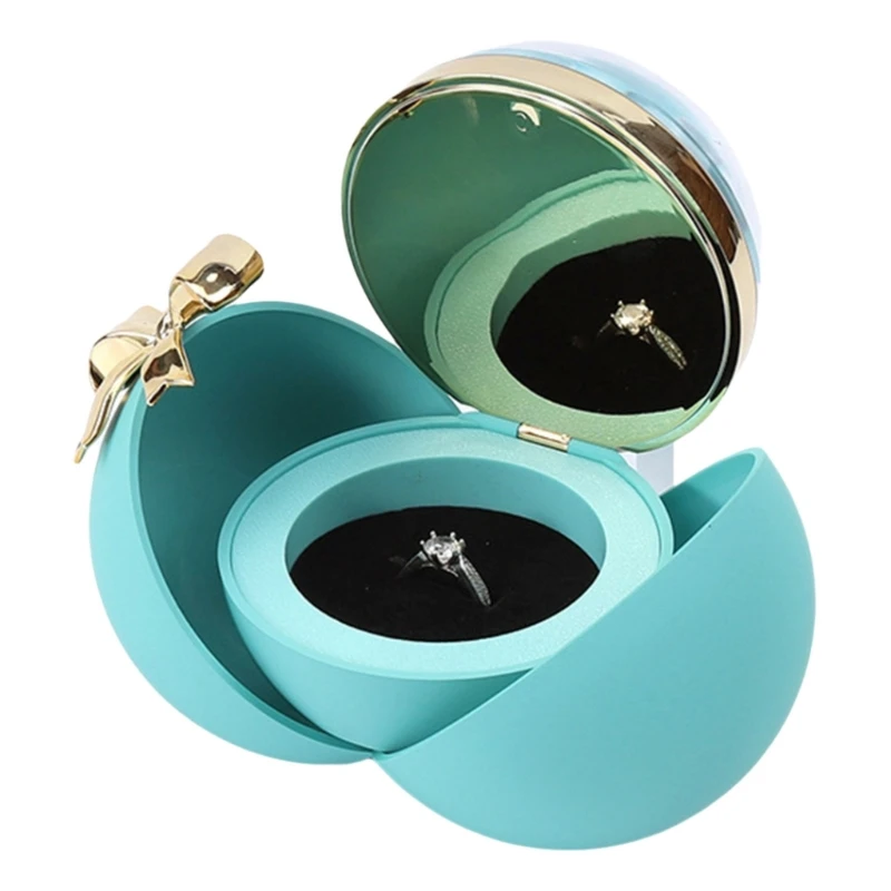 Realistic Rose Designs Rings Holder Rings Storage Box For Memorable Proposals Dropship