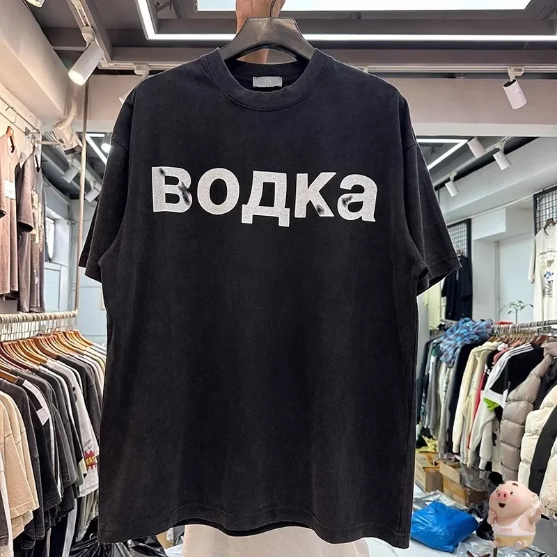 

Футболка Мужская/Женская свободного покроя с принтом водки
