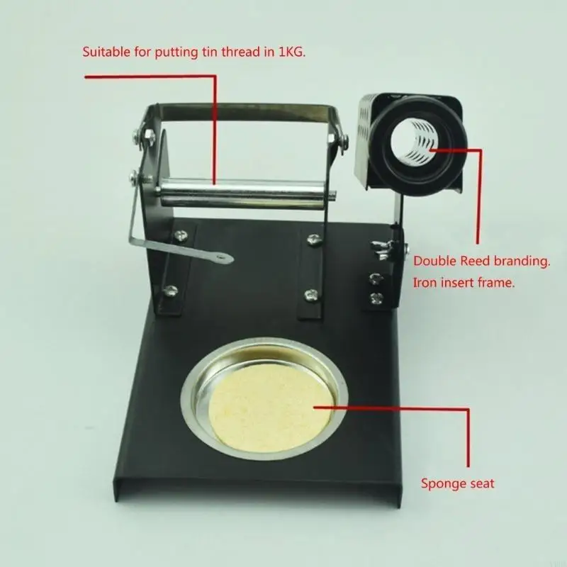 

Паяльная железная подставка для жестяной проволоки DIY Профессиональный многофункциональный паяль