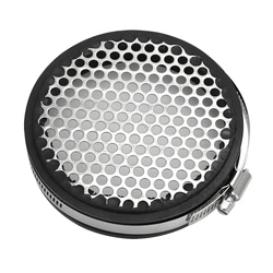 4inch Black Stainless Steel Screen Air Filter for T3 T4 T5 Turbocharger Air Filter Screen Guard Conditioner Replacement Kit