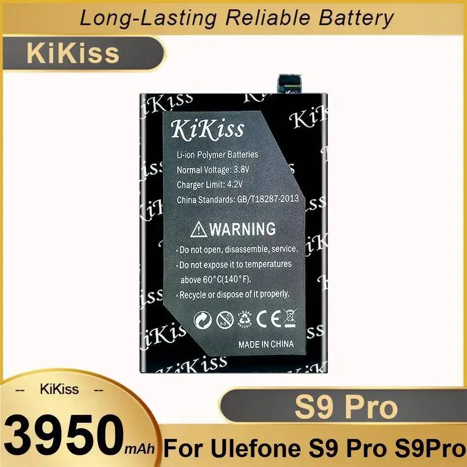 

Mobile Phone Battery 3950Mah For Ulefone S9 Pro Long Lasting