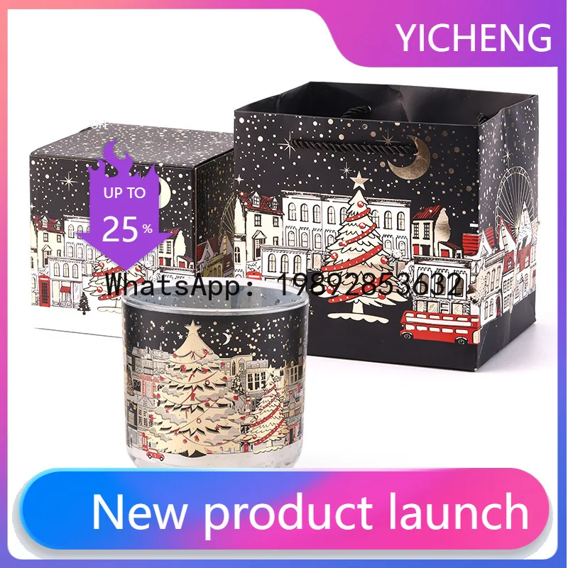 

XX glass Martha Pingti candle light control heat induction holiday gift scented candle