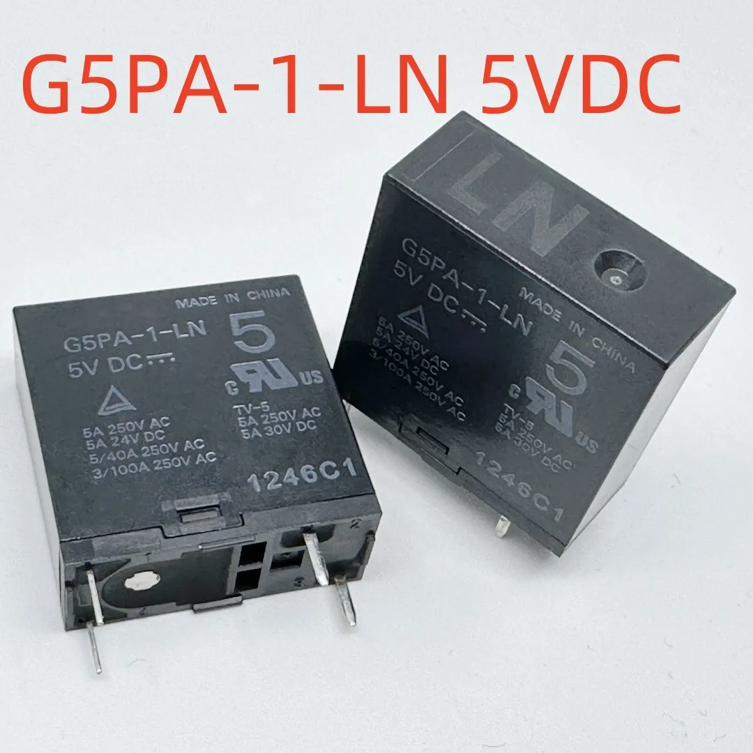 New G5PA-1-8 5VDC ; G5PA-1 5VDC ; G5PA-1-LN 5VDC (36FA-5V-5A) Relay 4pins