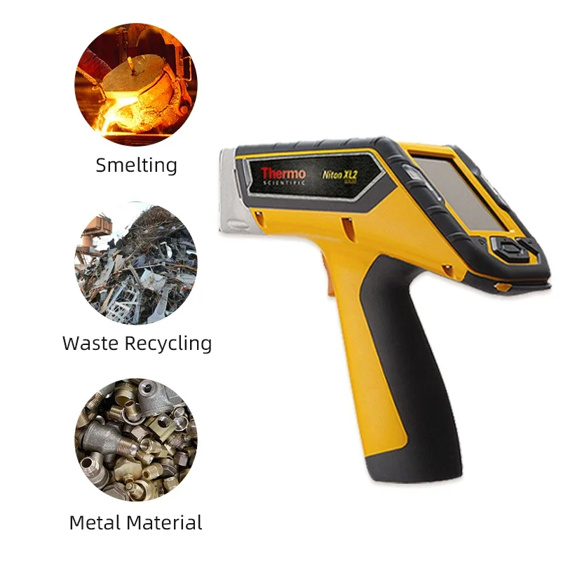 Metal Material Detection Handheld Spectrometer Alloy Analyzer Niton XL2 Stainless Steel Detector