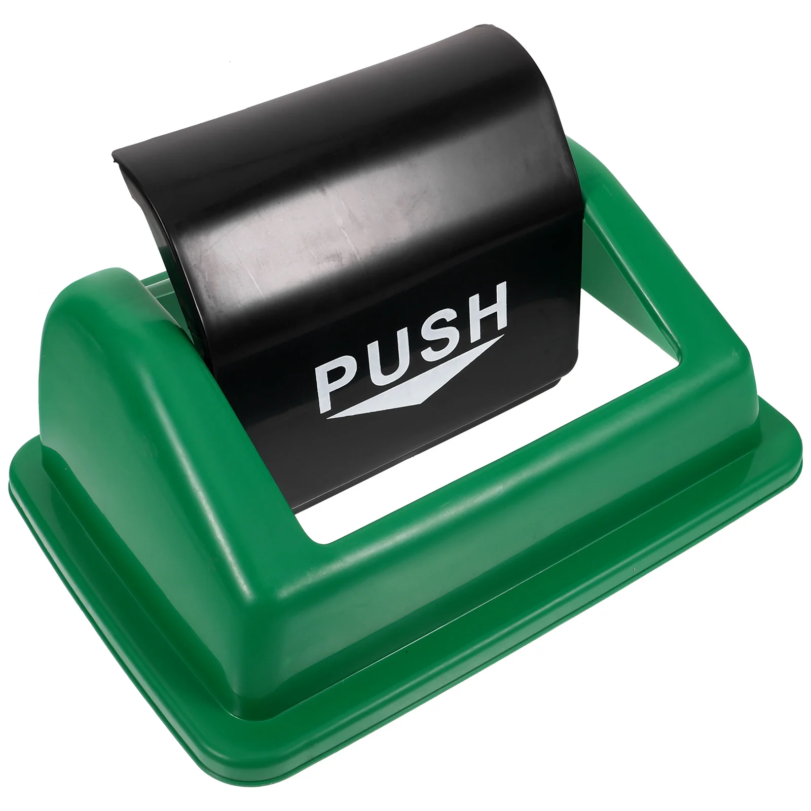 

Replacement Plastic Garbage Can Lid Round Outdoor Trash Can Protector Smooth Edge No Burrs Easy Installation for Public Areas