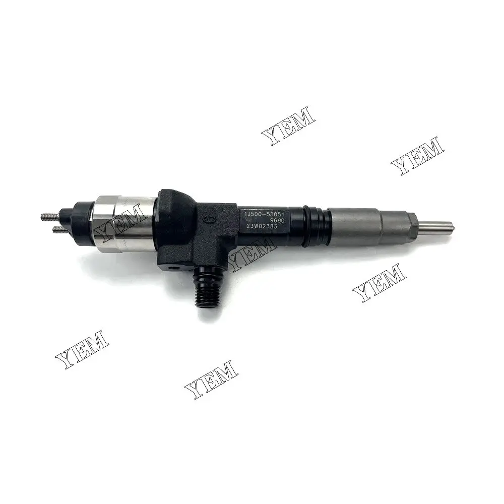 Part Number 1J500-53051 Fuel Injector For Kubota V3800 V3800CR V3800CR-T Diesel Engine Parts