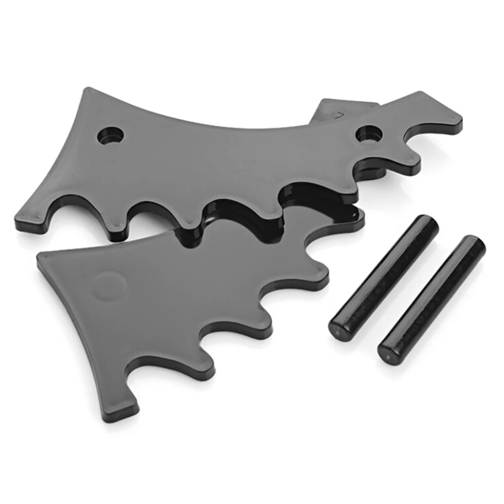 Groothandel Plastic Transparante 6 Slot Potlood Pen Lepel Sieraden Display Houder Stand Rack