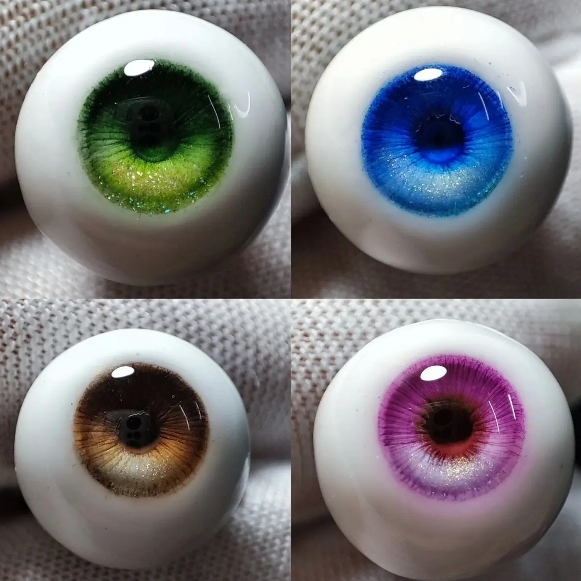 Resin Eye For BJD SD Doll 10/12/14/16/18mm DIY Handmade Doll Accessories Eyeball For 1/4 1/6 1/8 1/3 Uncle Doll OB11 Plaster Eye