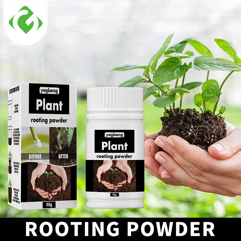 50g Powder Rooting Hormone para Estacas Enhancer Promover o Crescimento Root para Mudas Comeรงa Envasamento Fertilizante do Solo Dropshipping