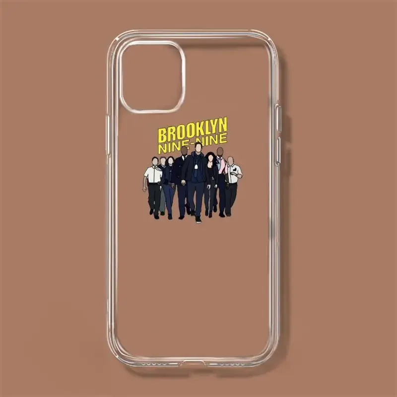 Brooklyn Nine Nine 99 Phone Case For iPhone 11 12 Mini 13 14 Pro XS Max X 8 7 6s Plus 5 SE XR Transparent Shell