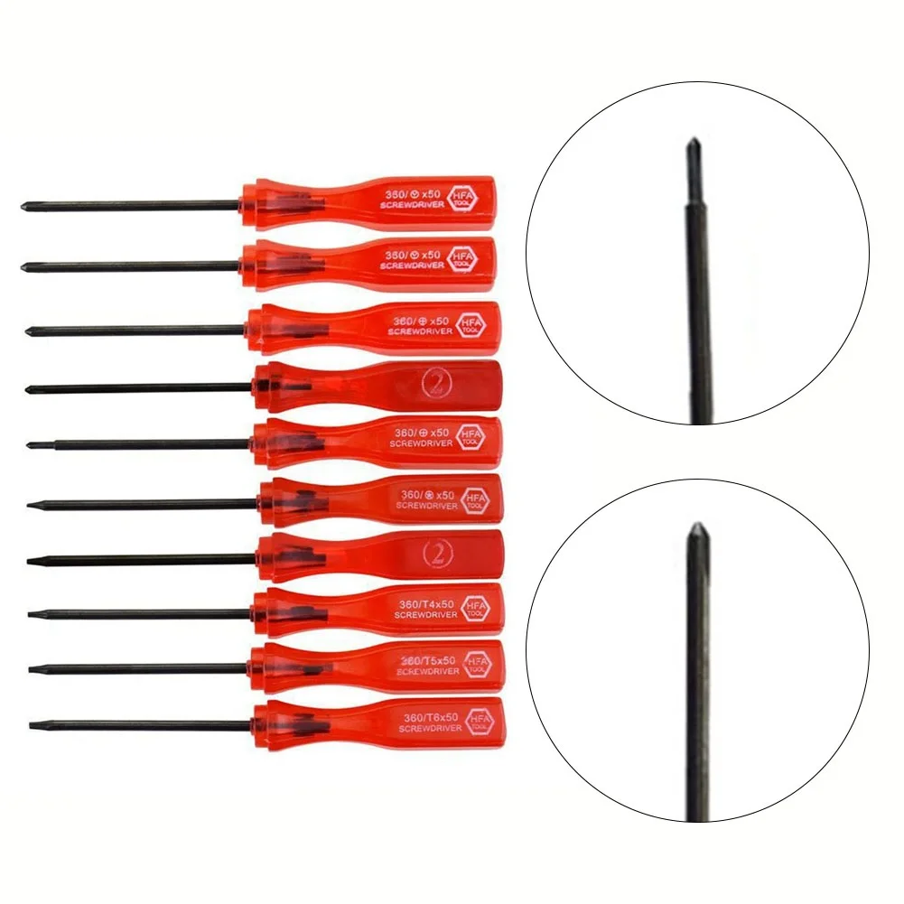 10pcs Tri-Wing Screwdriver Reliable Tri Wing Screwdriver Kit For Nintendo For Wii GBA DS Lite NDSL Repairing Hand Tools