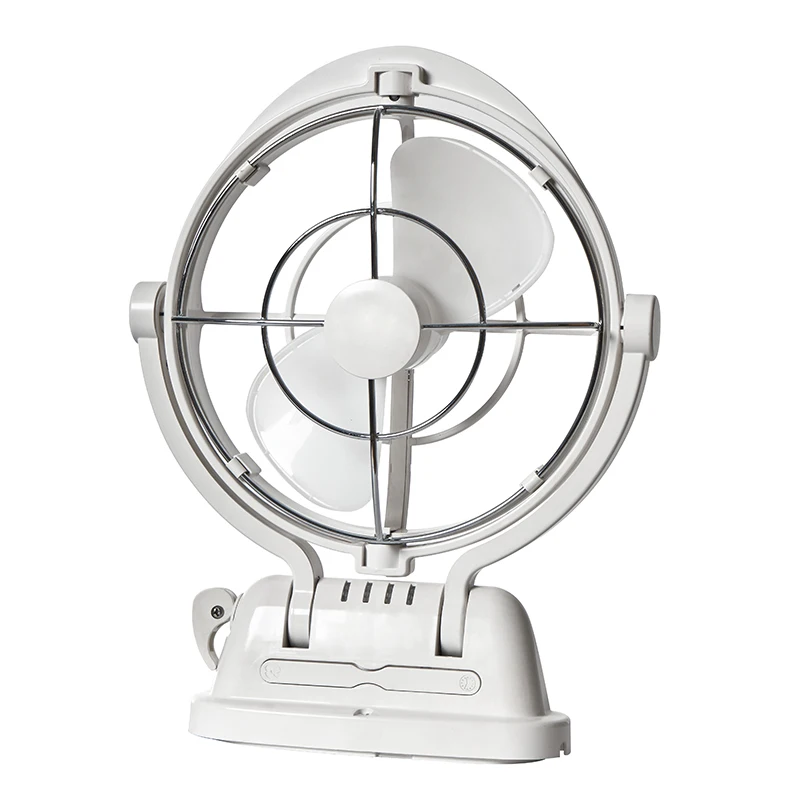 DC 12V 24V RV Truck Auto-sensing Quiet Fan Marine Caravan Port  le Fan Cooling Fan with 3 Speeds