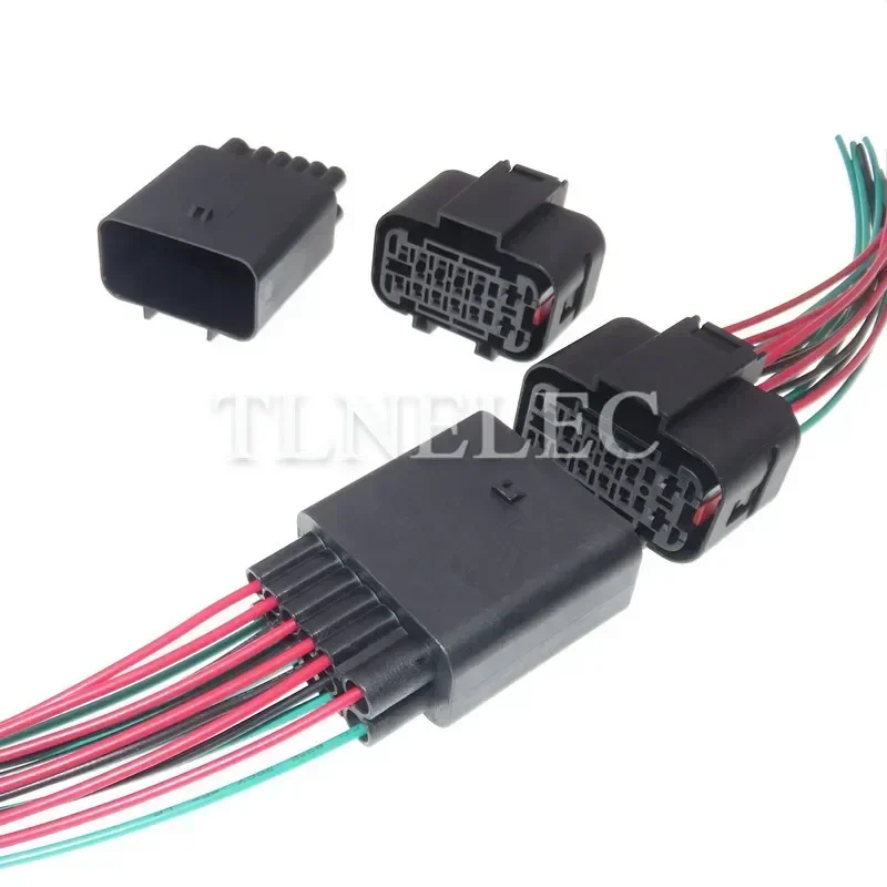 16 Pin Way Car Electrical Connector Automobile Socket Auto Waterproof Plug  2304884-1 2304887-1