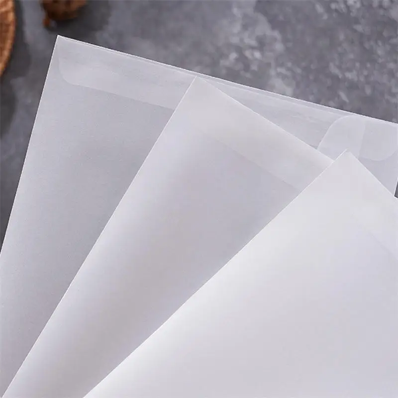 50 Stück durchscheinende flache Mini-Papiertüten, durchscheinende Umschläge, Taschen zur Aufbewahrung von Fotos, Briefmarken, Ringen, Ohrringen, Schmuck, Münzen – Detail 16