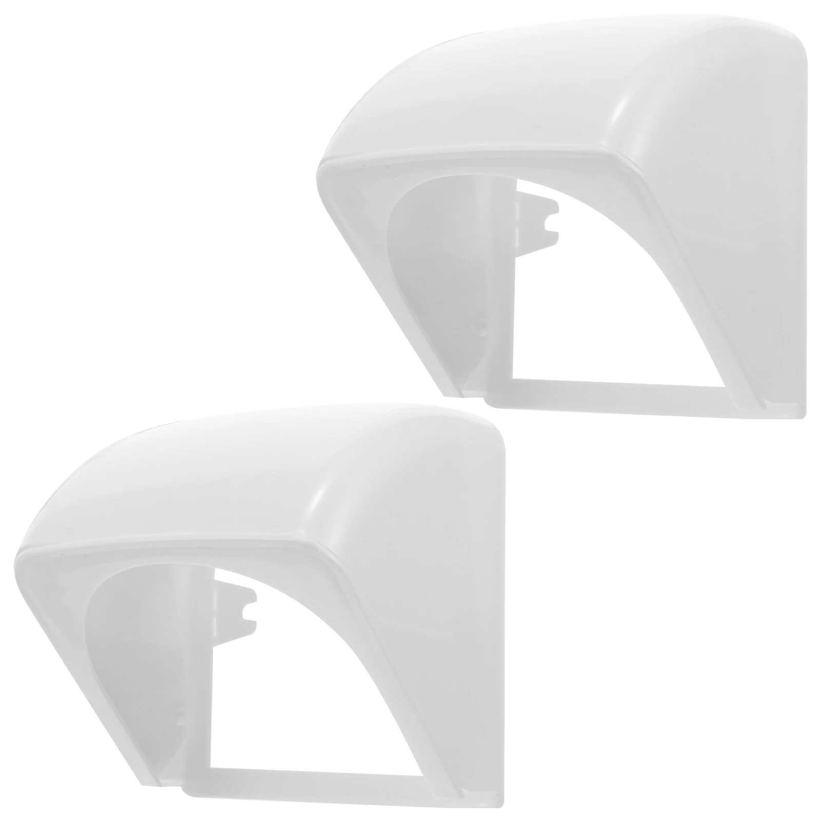 

2 шт. водонепроницаемая розетка, чехол для уличной настенной розетки, пластиковый протектор, устойчивый к ржавчине, прочный чехол, солнцезащитный переключатель с защитой от царапин