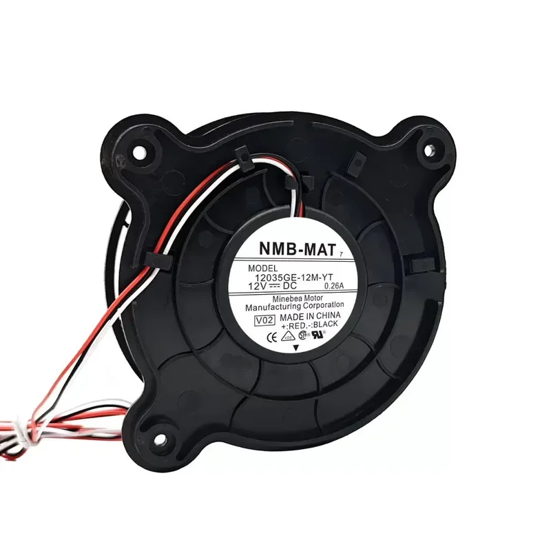 for Meiling Refrigerator Cooling Fan 12035GE-12M-YT BCD-302WPQG DC 12V Motor Replacement Part