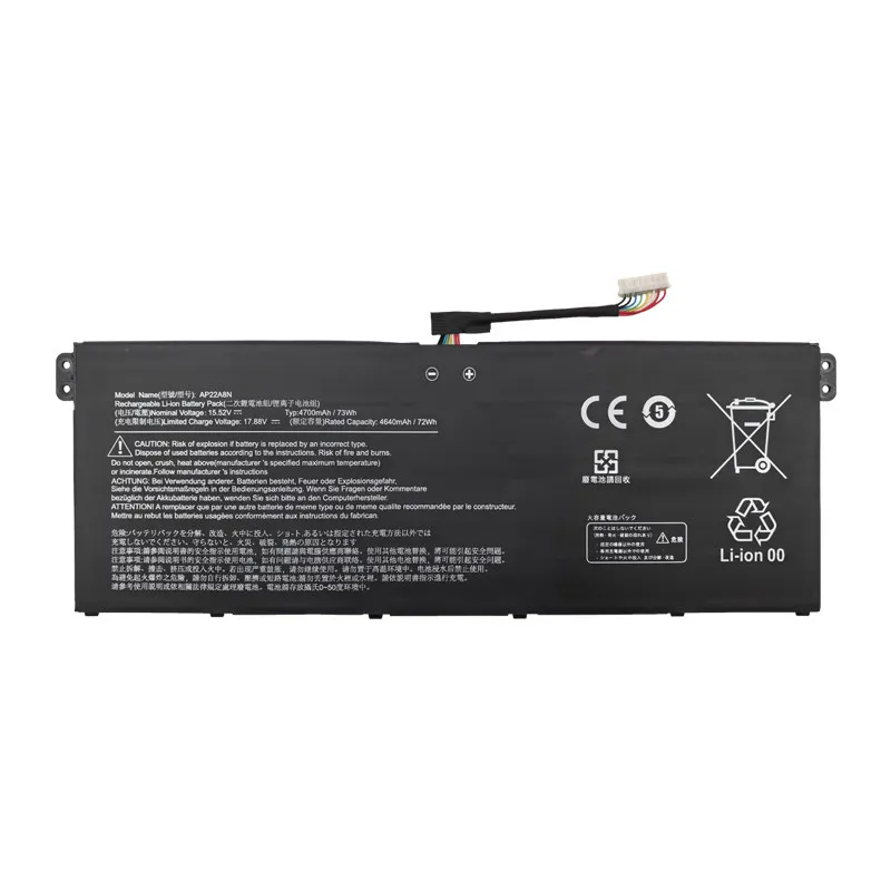 Аккумулятор для ноутбука Acer Swift Go SFG14 SFG16-71 AP22A8N AP22ABN 4189 мАч 5830 мАч