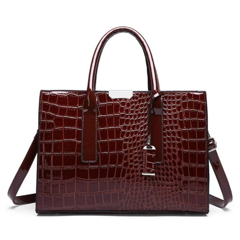 

Famous Brand Ladies HandBags High Quality Crocodile Stripe Bags Designer Crossbody Shoulder Bag For Womens Tote Bag