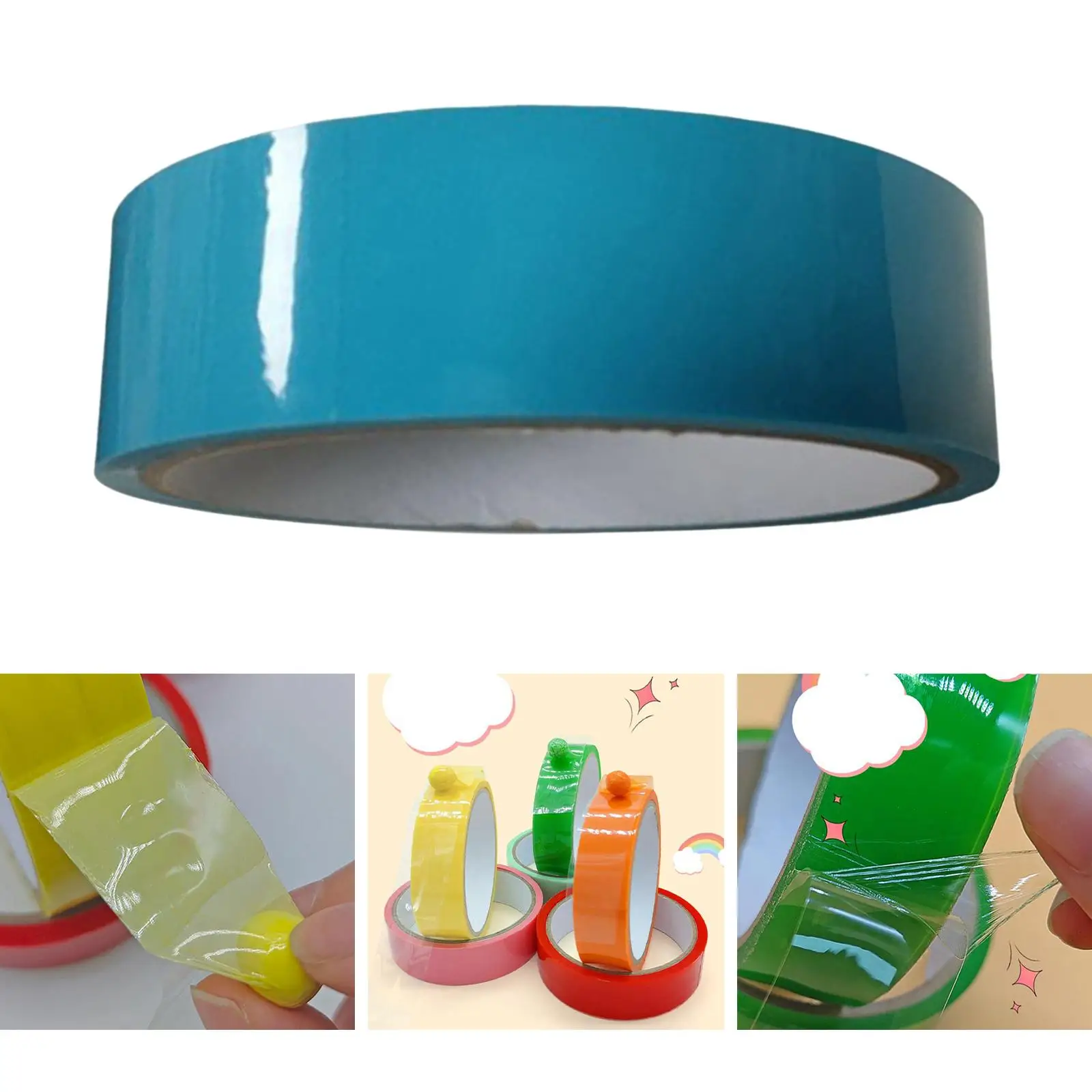 Decompression Sticky Ball Rolling Tape Sensory Toys Funny for Relaxing Kids Decoration