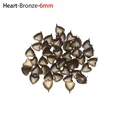 Bronze-Heart 6mm