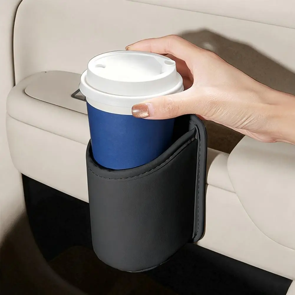 Universal Car Door Cup Holder Box Back Clip Design Drink Rack Storage Bin Car Seat Back Water Cup Box Organizer Pocket