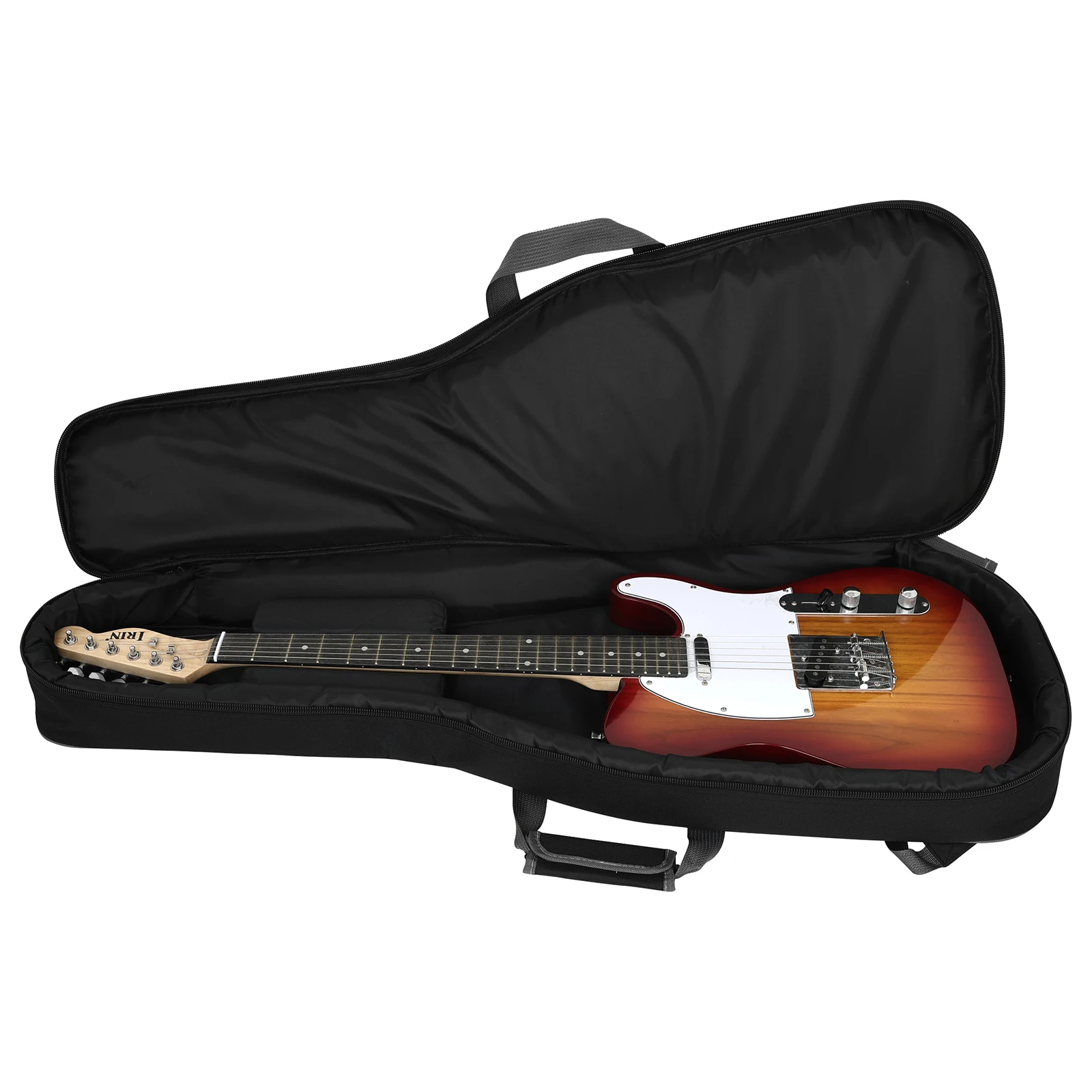 IRIN エレキギターバッグ ギグケース 10 ミリメートル/20 ミリメートル厚みのある防水オックスフォード布バッグギター楽器収納バックパック