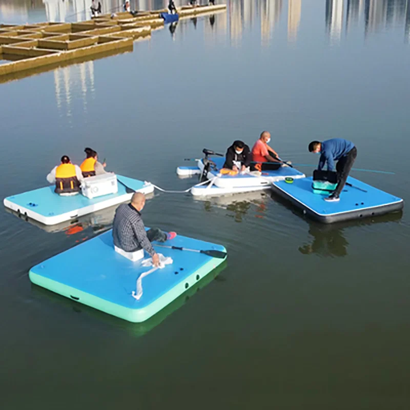 Solarmarine Inflatable Water Floating Platform, Fishing Boats, Thickening Inflatable Boat, Magic Carpet, Yacht, Luya Safety