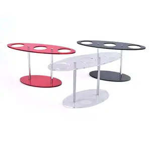 Acryl -Eis -Display -Rack, Sushi -Rollständer, DIY -Halterkegel für Hochzeiten, Geburtstagsfeier, Weihnachten, 1PC 6 Hauptverkauf Acrylunterstützung für Eiscreme - №3