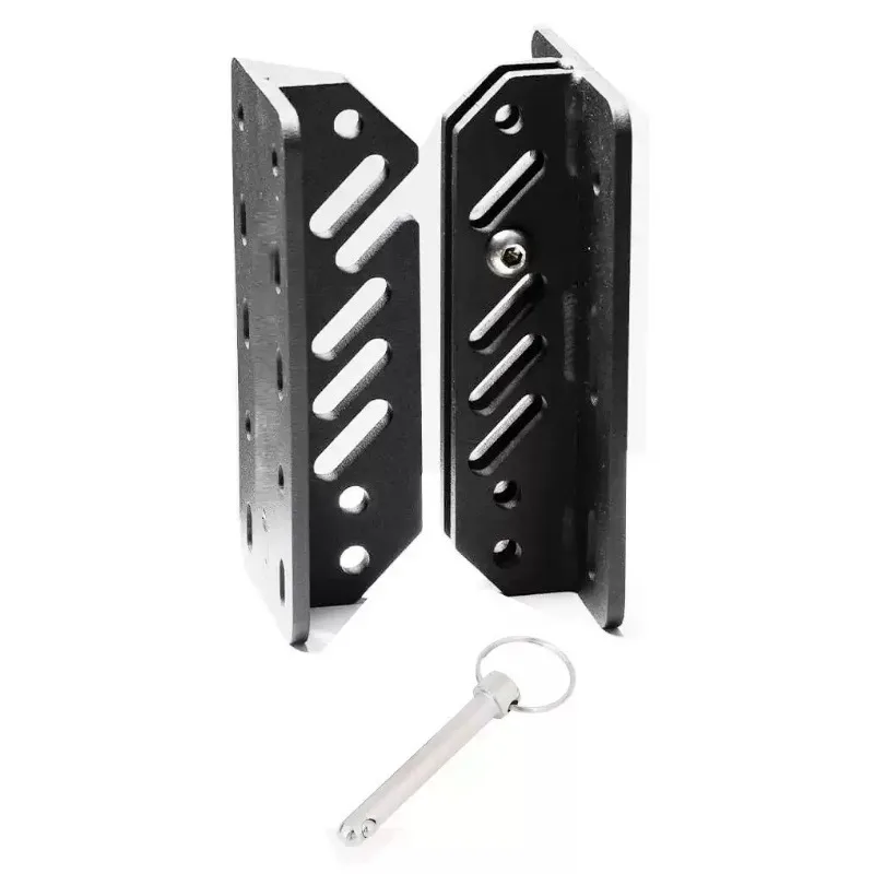 Quick Release Awning Brackets, Heavy Duty Rooftop Tent Connector & Detachable Mounts for Camping Awning