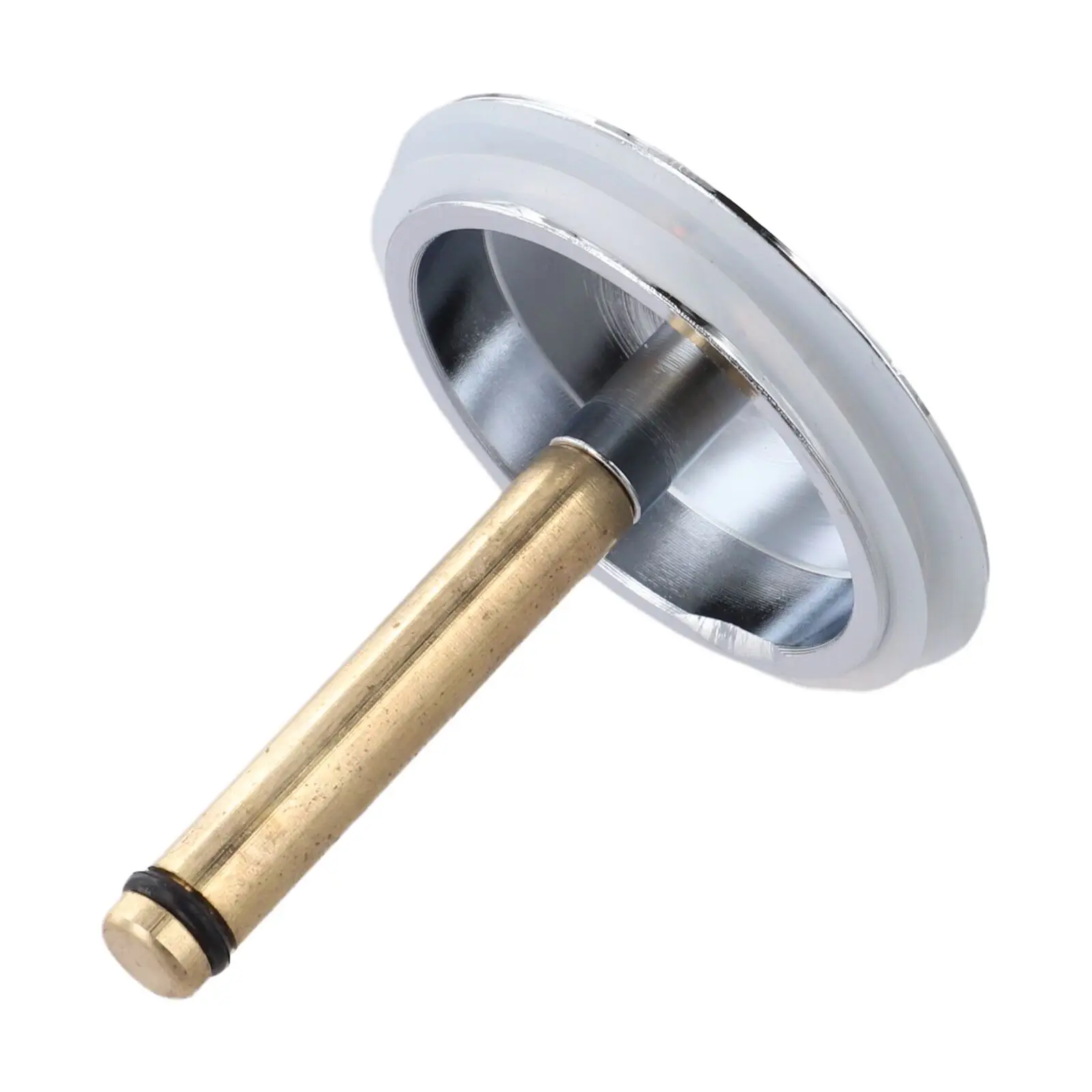1pcs Brass Drain Stopper Bathtub Drain Stopper Rod Adjustable 54-56mm For Home Maintenance Bathroom Kitchen Sink Drain Tool Part