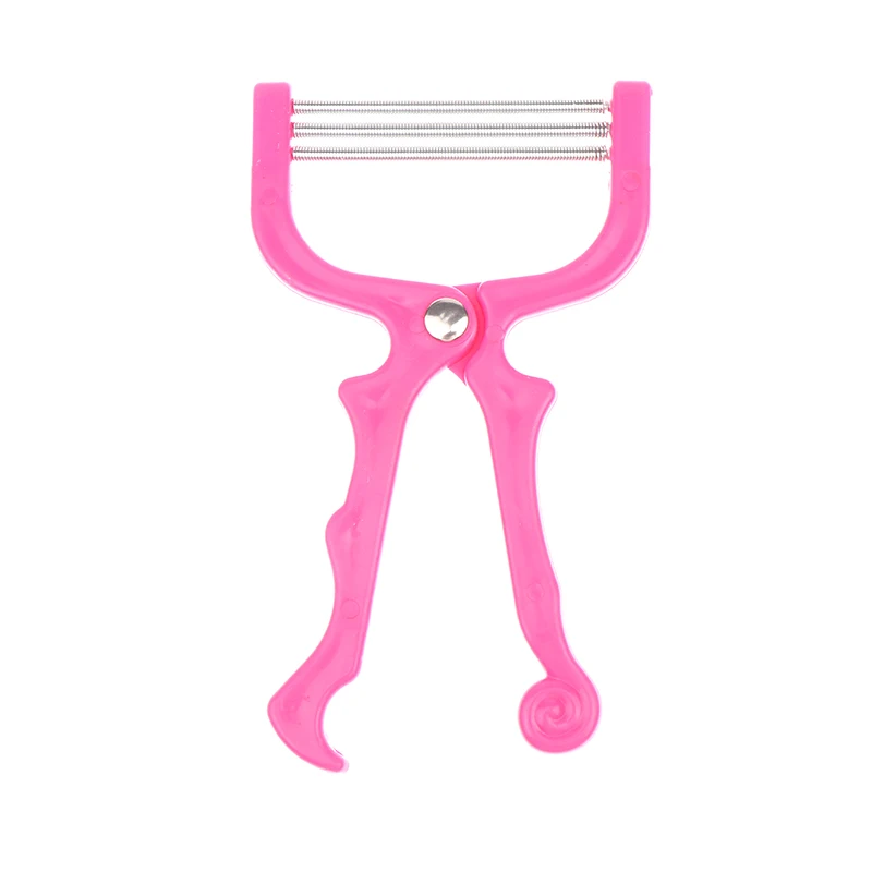 Women Epilator Mini Facial Hair Remover Safe Handheld Spring Threading Face Defeatherer for Cheek Eyebrow DIY Makeup Beauty Tool