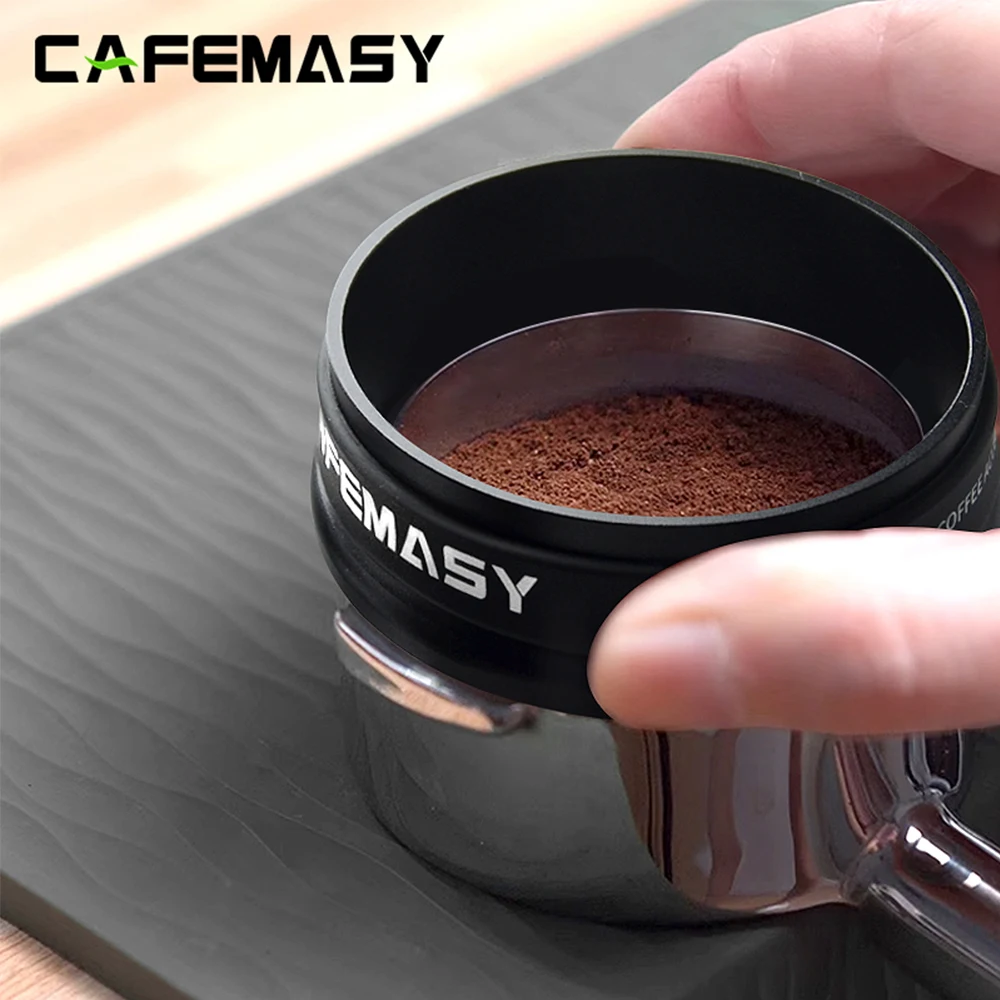 

CAFEMASY New Arrival Magnetic Coffee Dosing Ring Espresso Dosing Funnel With 10 Magnets Professional Home Barista Accessories