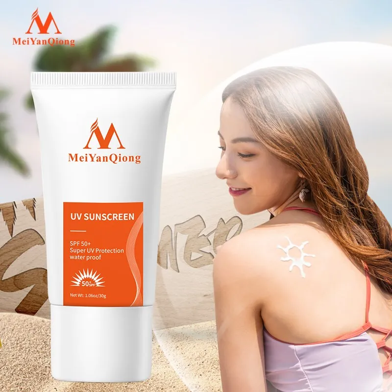 Protector solar SPF50 +, protector solar de reparación, aislamiento de humedad solar, protección de la piel, crema blanqueadora, protector solar Facial para el cuerpo