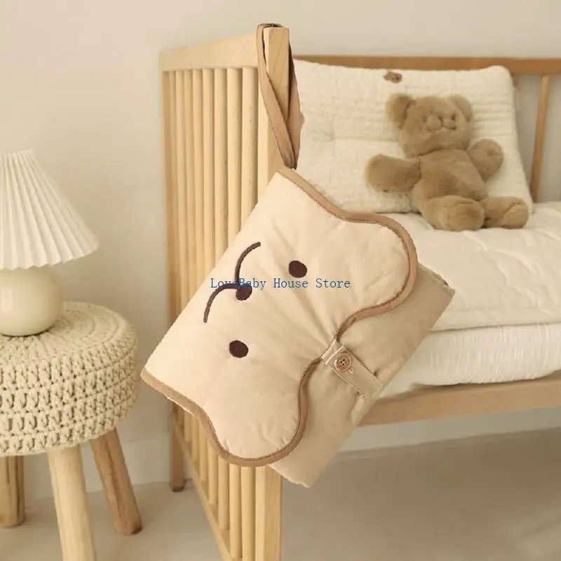 BX0D المحمولة طوي الطفل سجادة لتغيير الحفاض لينة حفاضات مبدل مقاوم للماء الرضع الحفاض وسادة دش هدية للرضع حديثي الولادة #5