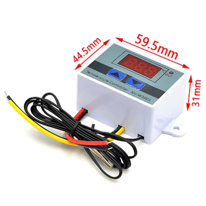 XH-W3001 Digital Control Switch Temperature Microcomputer Thermostat Switch Thermometer Intelligent Thermo Regulator Switch