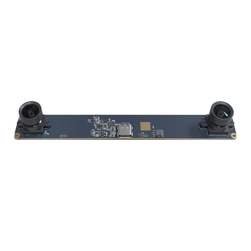 2MP 双眼カメラ USB グローバル シャッター カメラ 60 フレーム同期深度検出産業用モジュール