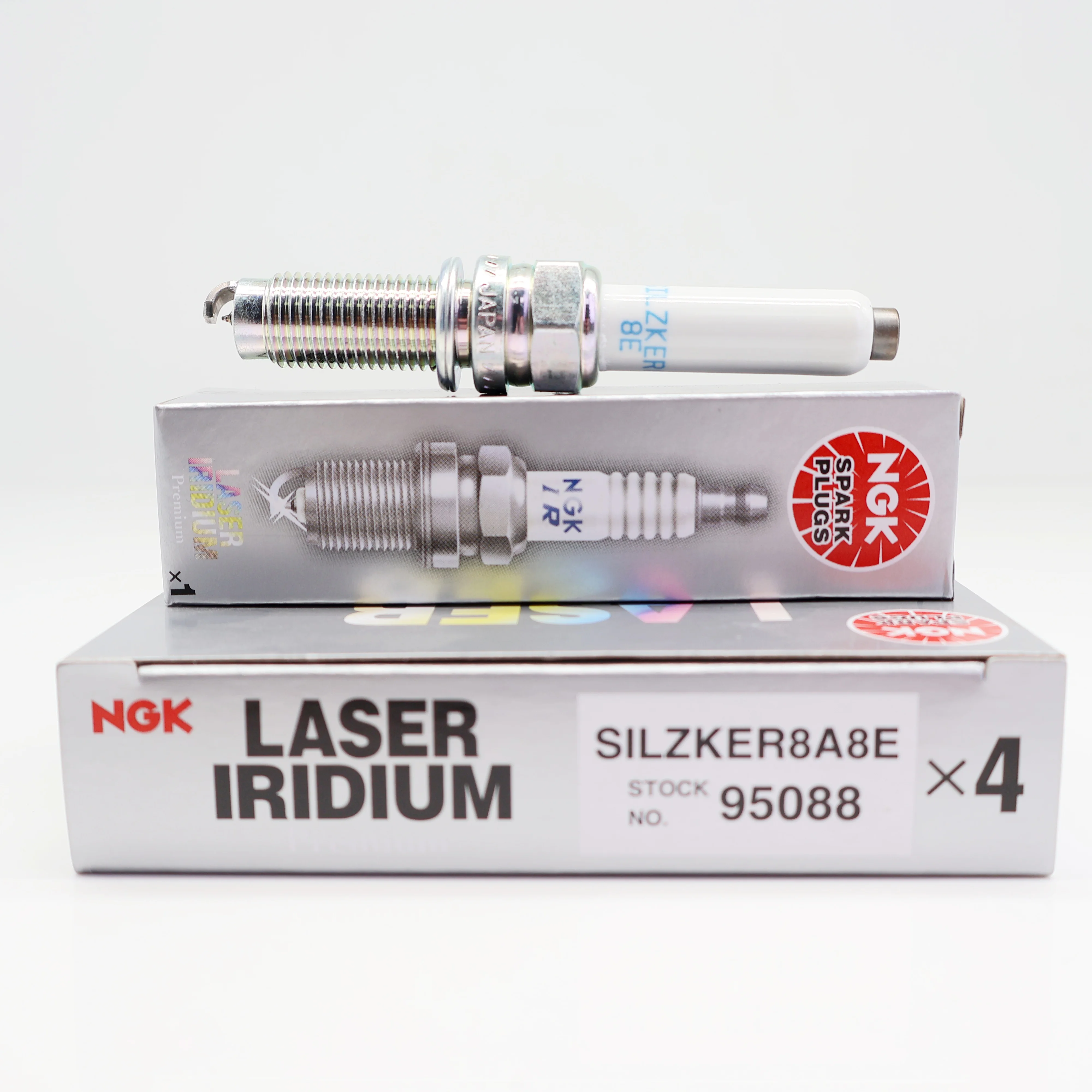 Ngk Spark Plug Laser Iridium - Иридиево-платиновая свеча зажигания NGK SILZKER8A8E 95088,