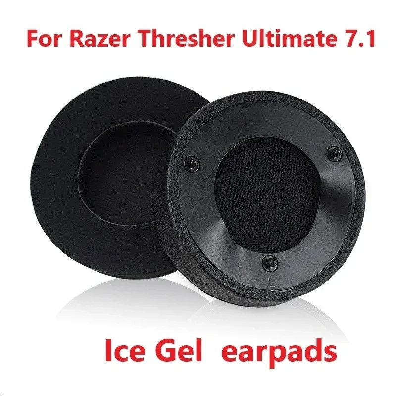 Ear Pad For Razer Thresher Ultimate 7.1 PS4 Headset Replacement Headphones Memory Foam Earpads ice gel leather Ear Pads