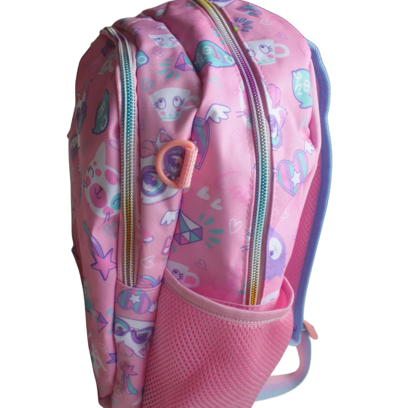 Brand primary school backpack, boys and girls, 1-3 grade children light backpack large capacity schoolbag