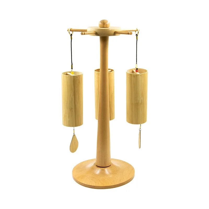 

Wind chime stand, bamboo tabletop ornament, tabletop stand, chord therapy hand bell
