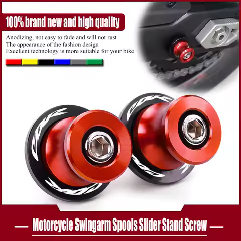 M8 For HONDA CBR600RR CBR1000RR CBR954RR CBR 900RR 954RR 250R Motorcycle Accessories CNC Swingarm Spools Slider Stand Screws