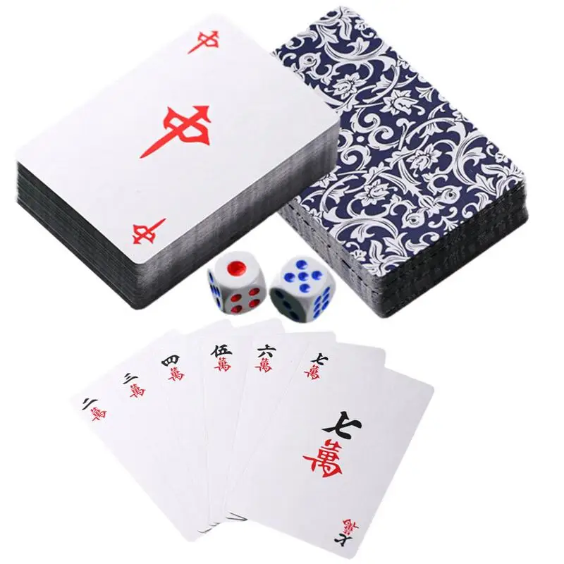 

144 карт/набор, игральные карты для Маджонга
