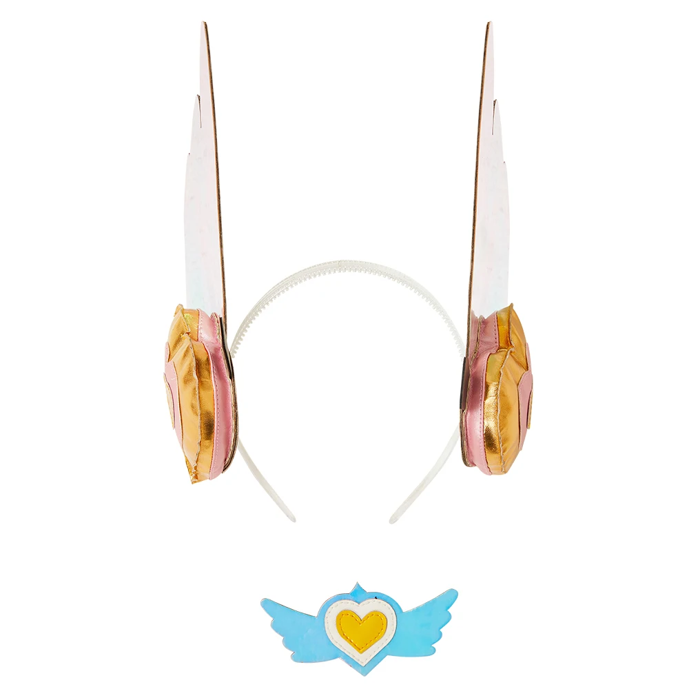 Juno Vermomming Oorbeschermers Cosplay Kostuum Props Game OW Rollenspel Hoofddeksels Vleugels Oor Covers Vrouwen Halloween Party Kleding Pak