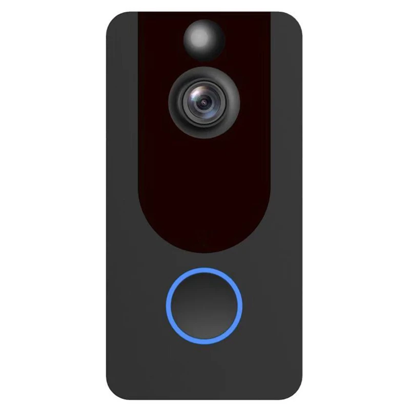 V7 1080P Smart Wifi Video Doorbell Camera Visual Intercom With Chime Night Vision IP Door Bell Wireless Security Camera