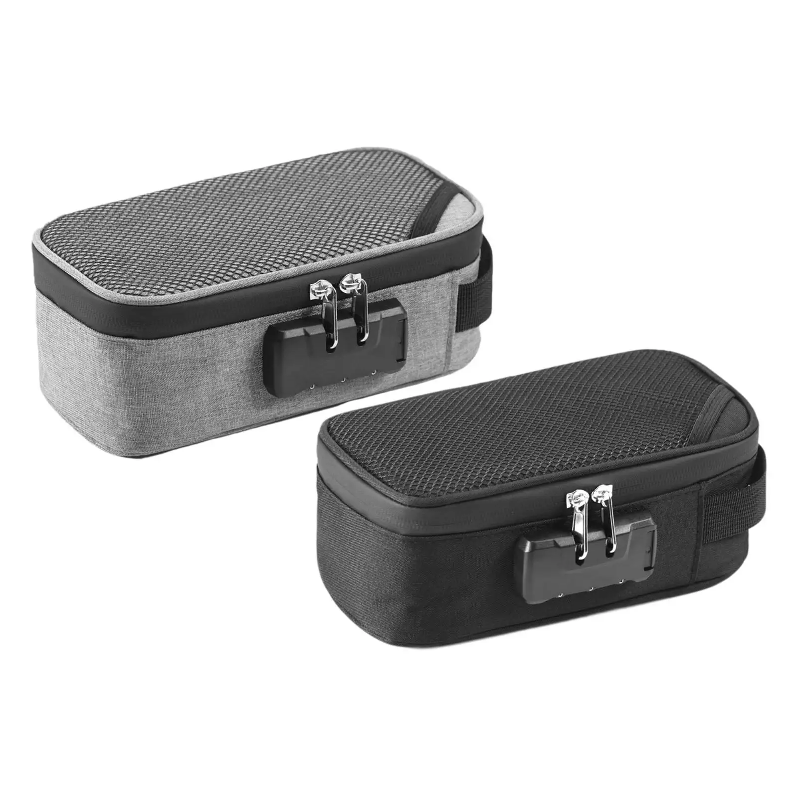 Smell Proof Bag Organization Odour Proof Premium Storage Case Smell Proof Case Pocket for Festival Outdoor Home Travel Storing view 3