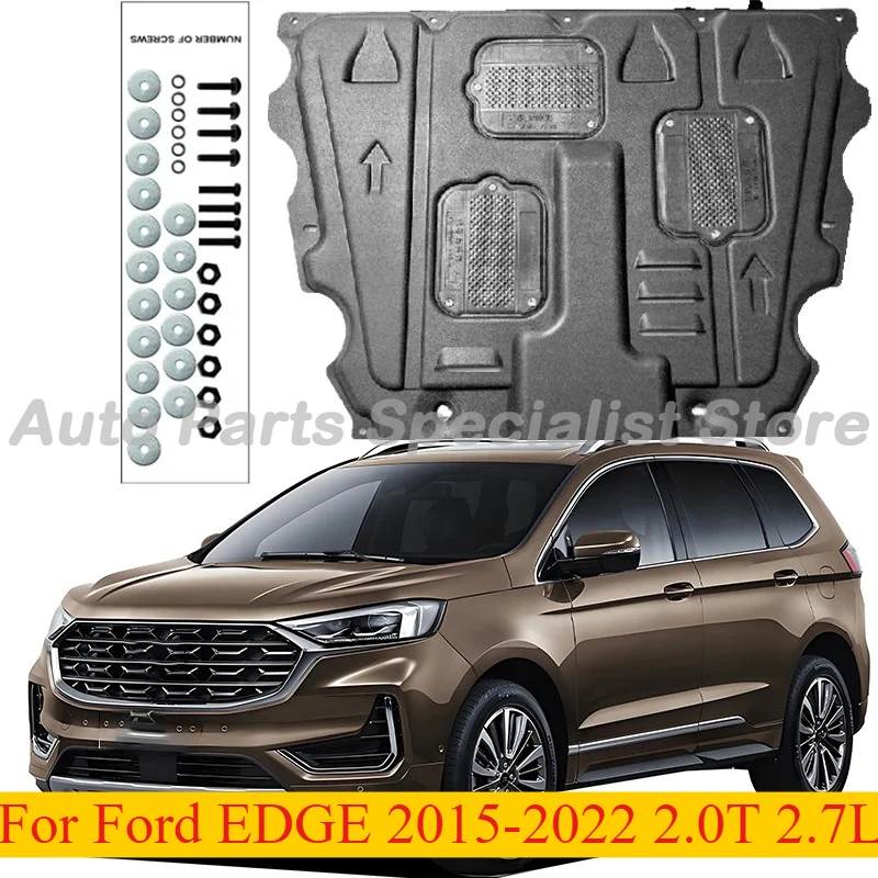 

High Quality Black Under Engine Guard Splash Shield Mud Fender For Ford EDGE 2015-2022 2.0T 2.7L