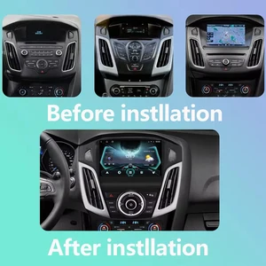 Haupteinheit Multimedia Android 13 für Ford Focus 3 Mk 3 2011 2012 2013 2013 2015-2019 Autozüchter GPS Stereo Navigation Automatisch Radio Hauptverkauf Multimidia Focus 2013 - №6
