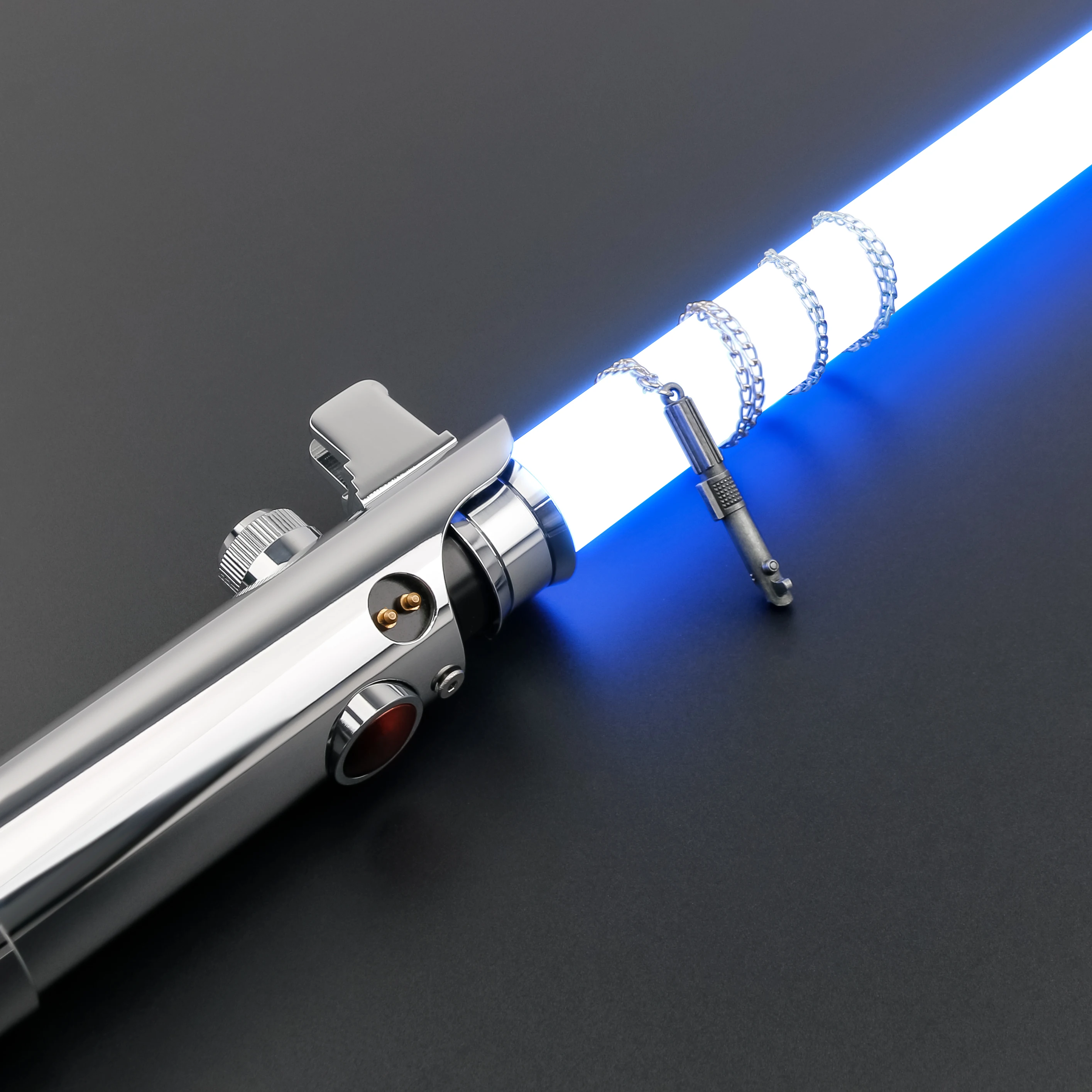 TXQSABER Anakin Black Friday Lightsaber Proffie Laser Pixel board Smooth Swing Metal Hilt With LED Strip Blade SD Card Skywalker