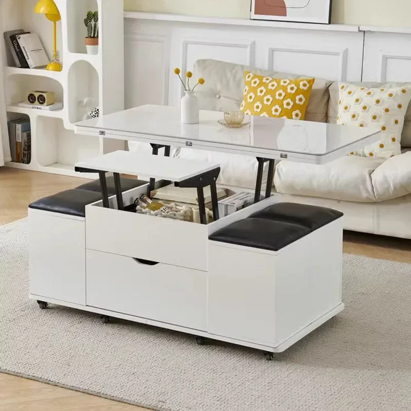 

Nordic Luxury Coffee Table Trau Storage Modern Mobile Living Room Coffee Table Mesa Lateral Apartamento Kaffee Tische Furniture
